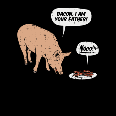 Motiv Speck Schinken Schwein Grillen Geschenk Bacon