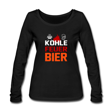 Grillen Langarmshirt - Lustige Bier Sprüche Grillen Trinken Chillen