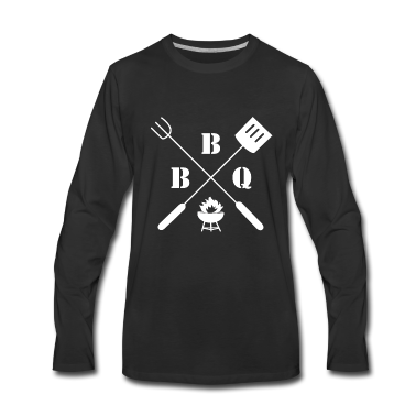 Grillen Langarmshirt - BBQ Grill Grillen