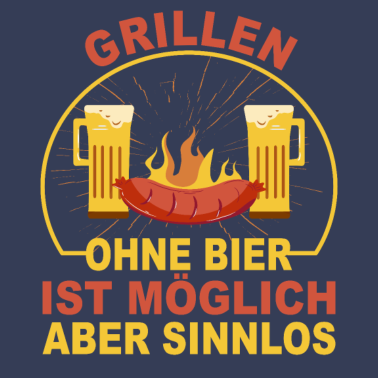 Motiv Grill Grillen Bierliebhaber Grillmeister Geschenk