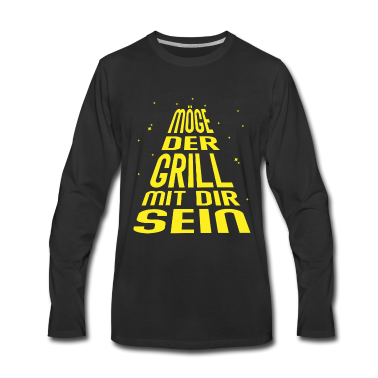 Grillen Langarmshirt - Grillen Grill Griller lustig BBQ Männer Vatertag
