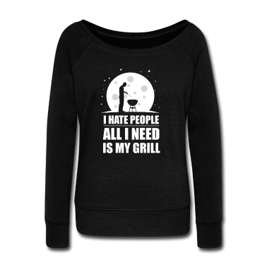 Grillen Langarmshirt - Grill Grillen