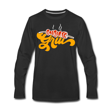 Grillen Langarmshirt - Grill Grillen