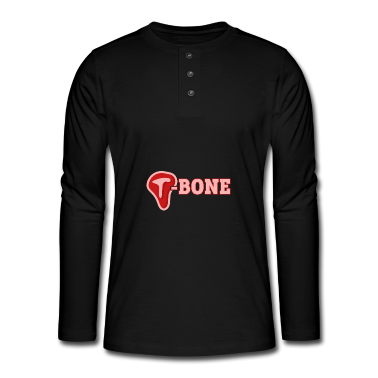 Grillen Langarmshirt - LustigeT-Knochen Fleischliebhaber Metzger Grillen