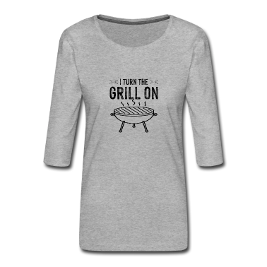 Grillen Langarmshirt - grill grillen