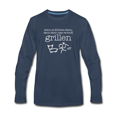 Grillen Langarmshirt - Grillen Griller Grill Grillfleisch