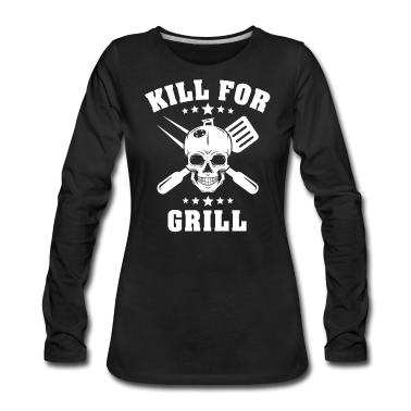 Grillen Langarmshirt - grillen Auftragsgriller grill griller
