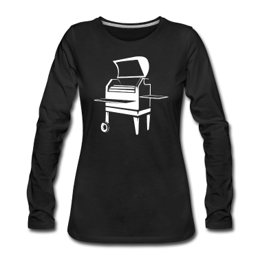 Grillen Langarmshirt - Grillen Grill Grillmeister BBQ Griller