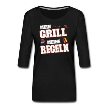 Grillen Langarmshirt - Mein Grill meine Regeln - Grillen Griller Sommer