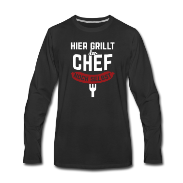 Grillen Langarmshirt - Grillen Grill