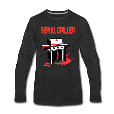Grillen Langarmshirt - serial griller Grill