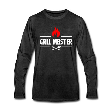 Grillen Langarmshirt - grillen grill meister