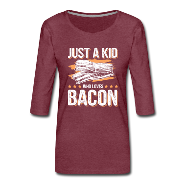 Grillen Langarmshirt - grillen bacon grill
