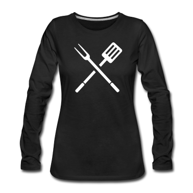 Grillen Langarmshirt - Grill Grillen Griller Grillmeister BBQ