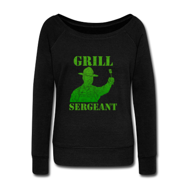 Grillen Langarmshirt - Grill Sergeant Grillen Griller BBQ