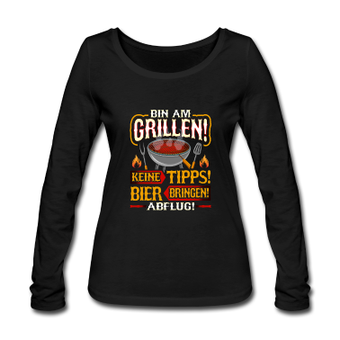 Grillen Langarmshirt - Grill Grillen Grillieren Griller