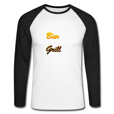 Grillen Langarmshirt - Bier Grill Griller Grillen