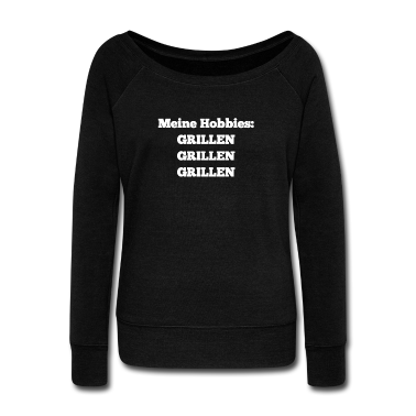 Grillen Langarmshirt - Hobbies:Grillen Grillen Grillen in weiss