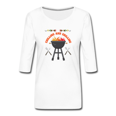 Grillen Langarmshirt - Grillen - Chillen und Grillen
