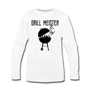 Grillen Langarmshirt - Grill Meister grillen