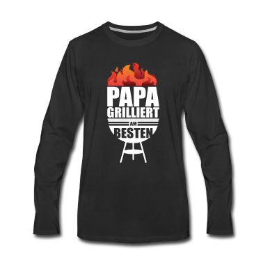 Grillen Langarmshirt - Grillen Geschenk Grill