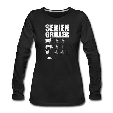 Grillen Langarmshirt - Grill Grillen Grillieren Griller