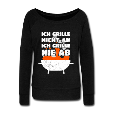Grillen Langarmshirt - Grillen Ich Grille Nicht An Ich Grille Nie Ab