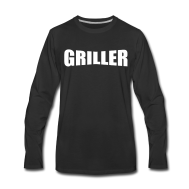 Grillen Langarmshirt - Grillen Grill steak bratwurst griller