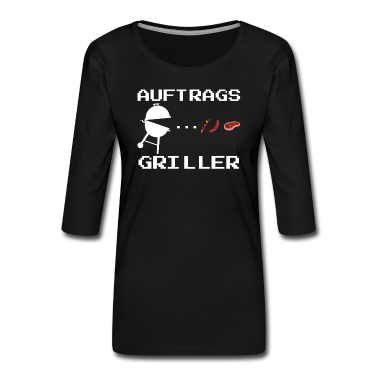 Grillen Langarmshirt - Grillen Griller Fleisch