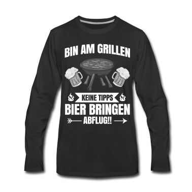 Grillen Langarmshirt - Grillen