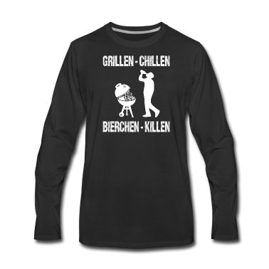 Grillen Langarmshirt - Grillen