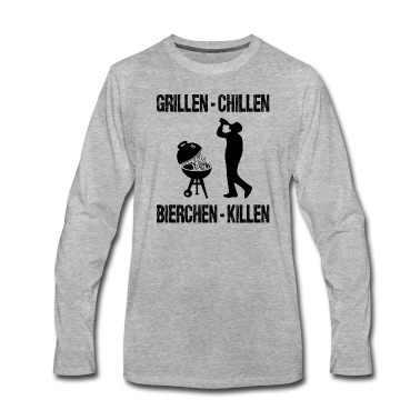 Grillen Langarmshirt - Grillen