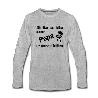 Grillen Langarmshirt - Grillen