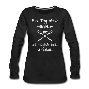 Grillen Langarmshirt - Grillen