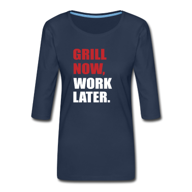 Grillen Langarmshirt - grillen