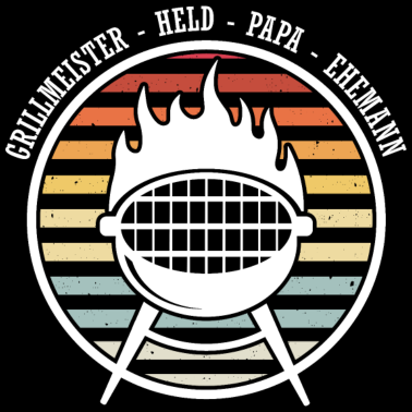 Motiv Vater Grillmeister Papa Grillen Vater Geburtstag B