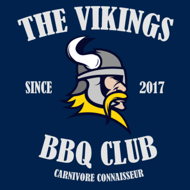Motiv The Vikings Barbecue Club (Grillshirt)