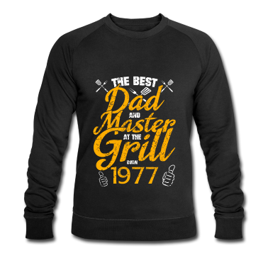 Grillen Pullover - 1977 Geborener Bester Papa Und Meister Am Grill