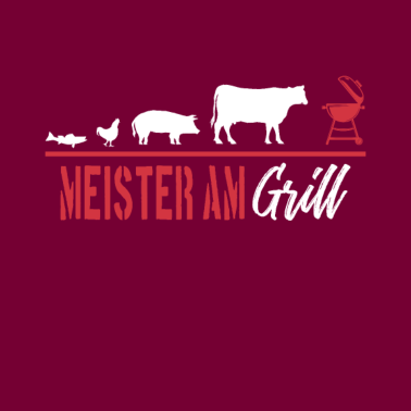 Motiv Meister am Grill Grillen Grill