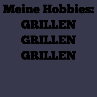 Motiv Hobbies:Grillen Grillen Grillen schwarz