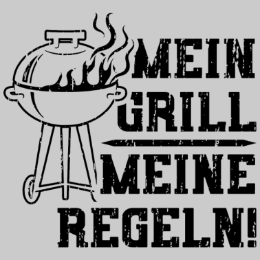 Motiv Mein Grill Meine Regeln - Grillen