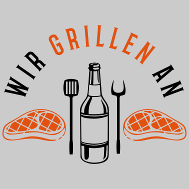 Motiv wir grillen an