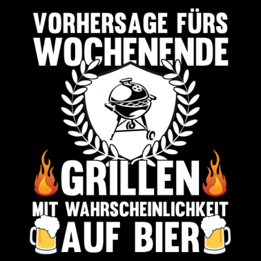 Motiv Grillen und Bier - Mein Wochenende