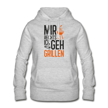 Grillen Hoodie - Ich geh grillen Geschenk BBQ Chef