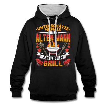 Grillen Hoodie - Griller Grillen lustig