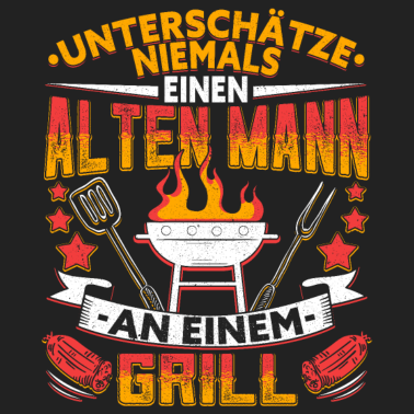 Motiv Griller Grillen lustig