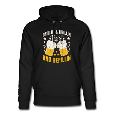 Grillen Hoodie - Grillen Bier Biergriller Grill Geschenk