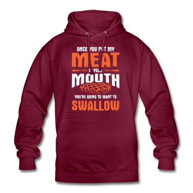 Grillen Hoodie - grill fleisch lecker