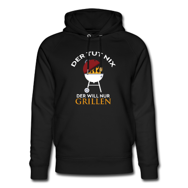 Grillen Hoodie - Fleisch Grill Grillen Grillmeister BBQ Mann Frau