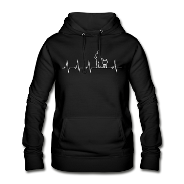 Grillen Hoodie - Barbecue - Grillmeister - Heartbeat